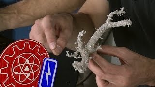 Making Fulgurites with High Voltage [upl. by Yddur745]