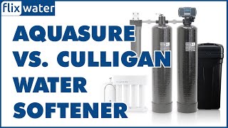 Aquasure vs Culligan water softener comparison [upl. by Aratahc548]