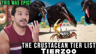 The Crustacean Tier List  TierZoo [upl. by Epilihp496]