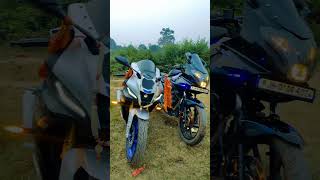 220 vs R15🚀combo220cc r15topspeed r15v4 yamahar15 r15bajajpulsar220bs6 [upl. by Hafler]