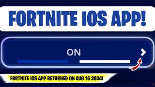 Fortnite iOS How to Download EPIC GAMES STORE MOBILE APP Fortnite Mobile App iOS Fortnite App [upl. by Per]