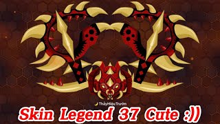 Evowarsio 611  Skin Legend của Lv 37 [upl. by Vardon]