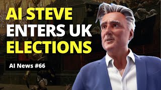 AI Steve at UK Elections TikTok Symphony for AI avatar Ads MetaAI EU pause amp more AI News 66 [upl. by Skeie]