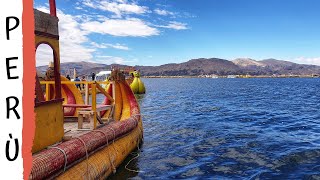 Lago Titicaca Isole degli Uros Isola di Taquile  Viaggio in Perù e Bolivia [upl. by Hanid]