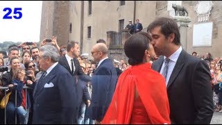 Ana Laura Ribas  Pino Strabioli e Alfonso Signorini  Valeria Marini Matrimonio Video [upl. by Ahset]