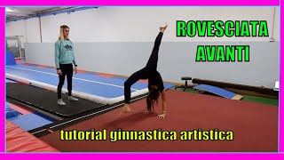 ROVESCIATA AVANTI  tutorial ginnastica artistica [upl. by Attoynek780]