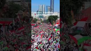 Dari Surabaya  Indonesia untuk palestina lovesuroboyo palestine palestina belapalestina [upl. by Akyre]