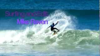 Mike Raven surfing at Widemouth bay [upl. by Esinrahc782]