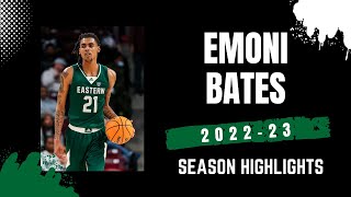 Emoni Bates 202223 Eastern Michigan Eagles Highlights [upl. by Harriette]