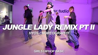 lion babe  jungle lady remix pt II  Hyos Choreography [upl. by Ainahtan63]