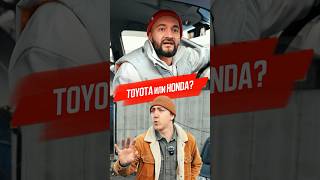 Спор о том кто круче разгорается не на шутку Honda или Toyota А вы за кого [upl. by Davie125]