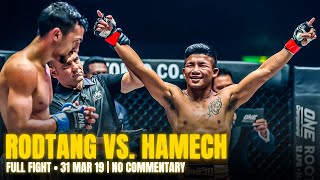 Rodtang Jitmuangnon vs Hakim Hamech  Full Fight WITHOUT Commentary [upl. by Aicsila]