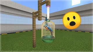 Parrot Cage in Minecraft Tutorial [upl. by Marva]