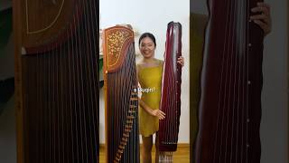 The Difference Between Guzheng and Guqin guzheng guqin chinesemusic [upl. by Ranice]