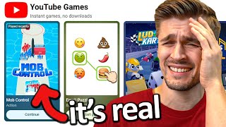 YouTube Started Making Video Games I Ranked Them All [upl. by Maxine]