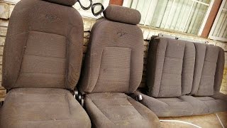 9404 Mustang Front And Rear Seat Seats Removal Removing How To Video [upl. by Ralip]