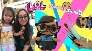 CookieSwirlC Custom LOL Surprise Doll DIY LOL Surprise Seires 2 Shorty [upl. by Darill]