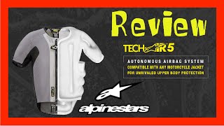 2020 Alpinestars TechAir 5 — Airbag Vest Review [upl. by Broderic]