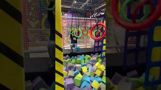 Fun in kolkata trampoline parktrendingshorts ytshorts viralvideo [upl. by Asilana]