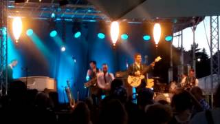 The Firebirds 50er 60er Rock’n’Roll zum Gartenfest in Dresden 2016 Video 3 [upl. by Anemij]