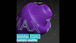 3dsMax 20242 Conform modifier [upl. by Zavras619]