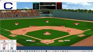 APBA PC Baseball for Windows with Ernie Harwell \ OFAS 4 League  Red Sox v Indians [upl. by Gertrudis596]