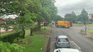 Lothiancountrybuses Route X27 Whitburn  Edinburgh ⤴️ Route Diverted [upl. by Jahdol]