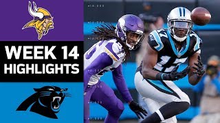 Vikings vs Panthers  NFL Week 14 Game Highlights [upl. by Heron158]