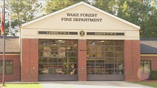 Wake Forest fire station closes for cleaning after firefighter tests positive for COVID19 [upl. by Rockwood41]