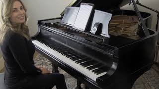 Waltz in A minor Op Posthumous by Frederic Chopin Christie Peery Skousen piano [upl. by Hayden]