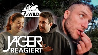 Papaplatte mit PROBLEMEN im WALD  JÄGER Reagiert auf 7 vs Wild Folge 7 [upl. by Lonee659]