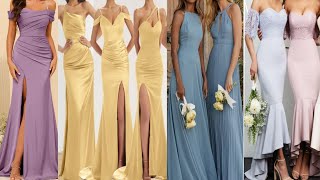 Bridesmaid dresses designs Latest bridesmaid dresses Evening gowns [upl. by Faxun]