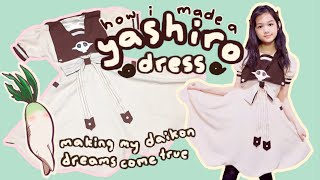 making a yashiro nene dress [upl. by Suicul]