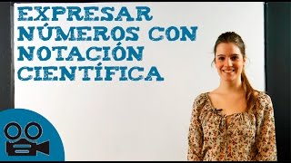 Expresar números en notación científica [upl. by Ayoted]