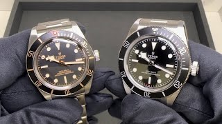 Tudor Black Bay 58 vs Black Bay 41 [upl. by Ban62]