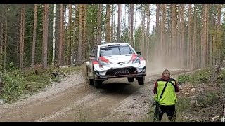 Elfyn Evans Rally Estonia 2020 test Toyota Yaris WRC [upl. by Alesram671]