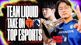 LPL VS NA  TES VS TEAM LIQUID BEST OF 5  MSI 2024  CAEDREL [upl. by Drusus]