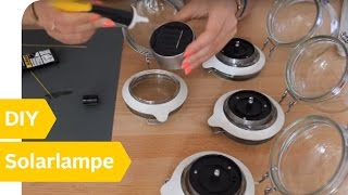 DIY Solarlampe – Licht im Einmachglas ganz einfach selber bauen  Roombeez – powered by OTTO [upl. by Primo659]