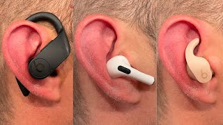 Beats Fit Pro Vs Powerbeats Pro Vs AirPods Pro [upl. by Steddman]