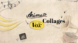 How To Animate Collages Like VOX  After Effects TUTORIAL [upl. by Aldric]