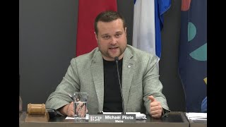 Conseil de ville de BaieSaintPaul  novembre 2024 [upl. by Anotyal]