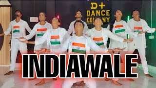 India Waale Happy new year Dance cover  Independence Day Special  D Plus Dance company [upl. by Benyamin]