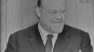 Whats My Line  Ingemar Johansson Burl Ives Martin Gabel amp James Roosevelt panel Feb 1 1959 [upl. by Halihs]