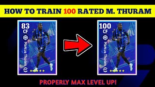 Nominating Contract MARCUS THURAM Best Training Guide in efootball mobile 2025 [upl. by Alena840]