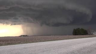 Tornado Forming Over Illinois [upl. by Anyel]