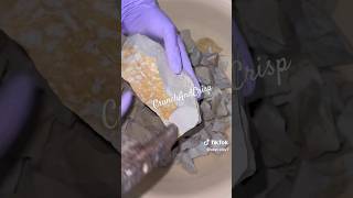 Shale Stone Breaking ASMR asmr shalestone shorts clay claybreaking slatepencil [upl. by Melvena236]