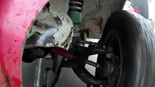 Citroen 2cv 4x4 Front suspension working [upl. by Brost]