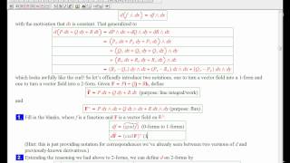 Intro to differential forms part 11 [upl. by Ashla]