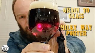 Grainfather G2G  Milky Way Porter All Grain Brewing [upl. by Garwin504]