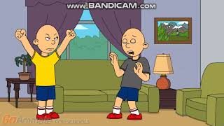 Classic Caillou Gets Grounded In Comedy World [upl. by Ainesey]